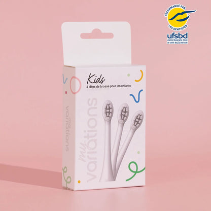 Pack 3 Têtes de Brosse - Enfant